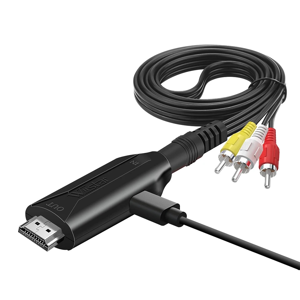 AV to HDMI Converter Cable 1m