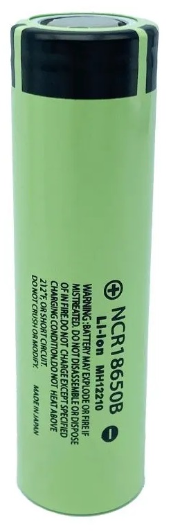 סוללה NCR18650B MH12210 3.7 V 2600mAh Li-ion Battery