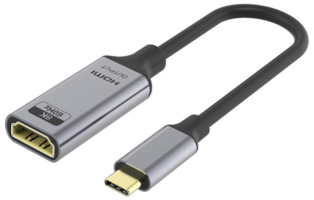 USB C ל-HDMI נקבה, תומך 4K@144HZ 8K@60Hz מתאם