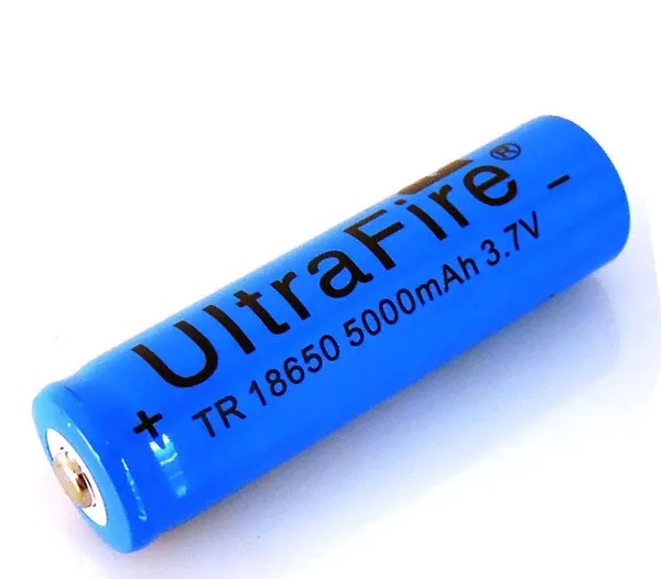 UltraFire Blue BRC 5000mAh 3.7V Li-ion 18650 Rechargeable Battery