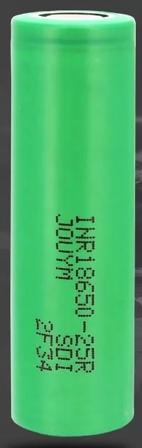 inr 18650 2500mAh 3.6V Li-ion Rechargeable Battery