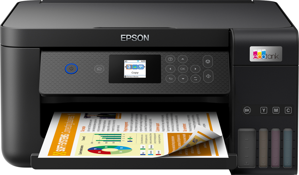 Epson EcoTank L4260 מדפסת צבע דו-צדדית בגודל A4 הדפסה-סריקה-העתקה