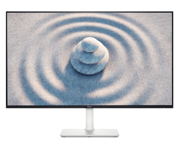 מסך מחשב שטוח לבן Dell 27 FHD IPS 100Hz 4ms Speakers S2725H