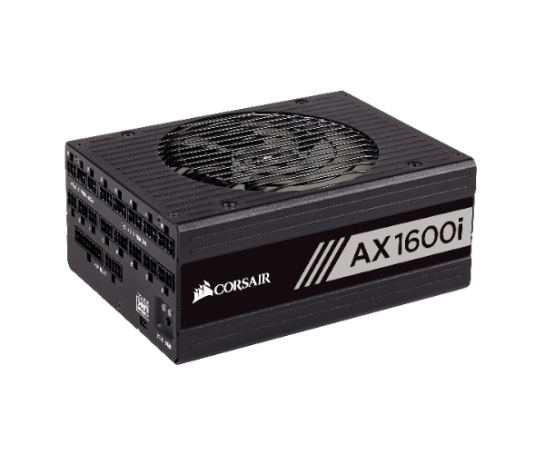 ספק כוח Corsair AX1600i 80 plus Titanium Modular 1600W 14CM