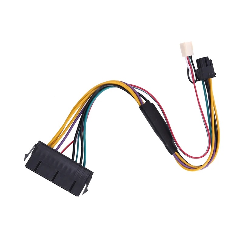 ATX PSU Power Supply Cable PCIe 6 Pin to ATX 24 Pin Power Supply Cable for HP 600 G1 600G1 800G1 Mainboard