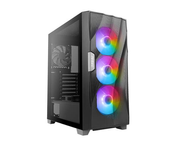 מארז ANTEC  AN1-DF700F DF700 FLUX Tempered Glass RGB Mid tower Black Case