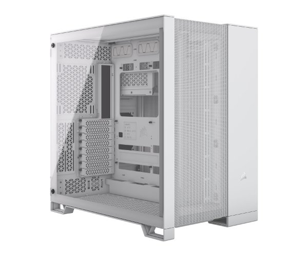 מארז Corsair 6500D CC-9011260-WW AIRFLOW Mid-Tower E-ATX Tempered Glass White