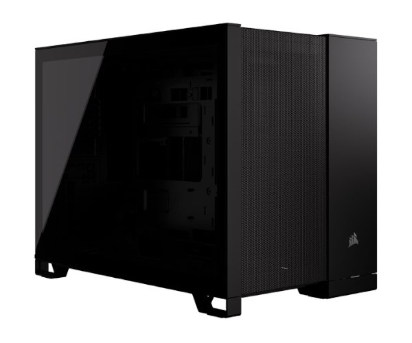 מארז Corsair 2500D CC-9011263-WW AIRFLOW Mini-Tower mATX NO FANS Black