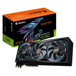 כרטיס מסך AORUS GeForce RTX 5090 MASTER 32G PCIE5 GV-N5090AORUS M-32GD