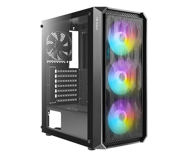 מארז Antec NX292 AN1-NX292 Mid Tower up to E-ATX MB 3X120MM RGB SIDE GLASS