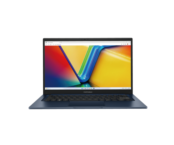 נייד ASUS VivoBook 14 X1404VA-EB131 14 FHD i5-1335U 8GB 512NVME intel UHD DOS Blue