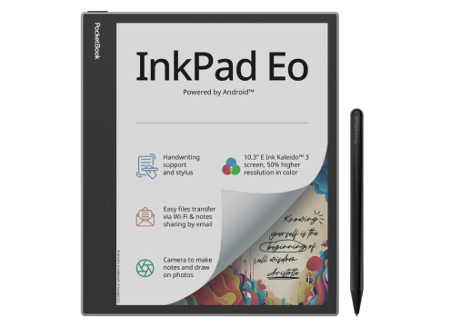 ספר אלקטרוני PocketBook 10.3" InkPad Eo עם מסך צבעוני