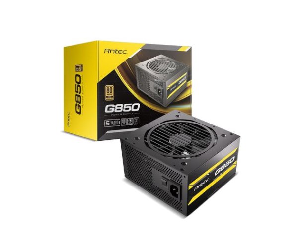 ספק כוח ANTEC ATOM G850 120MM Silent Fan Semi-Modular 80Plus Gold 0-761345-20038-7