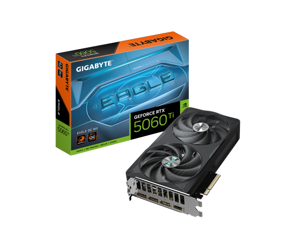 כרטיס מסך Gigabyte GV-N506TEAGLE OC-16GD RTX 5060 Ti Eagle OC 16GB