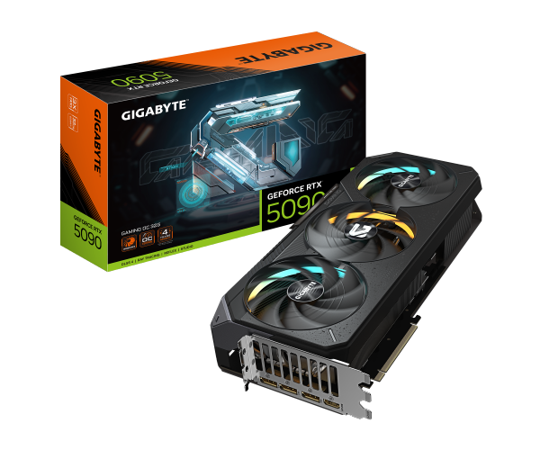 כרטיס מסך Gigabyte GeForce RTX 5090 GAMING OC 32G GV-N5090GAMING OC-32GD