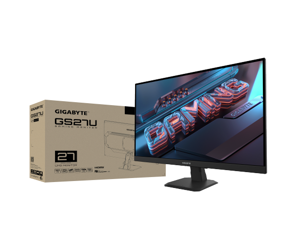 מסך גיימינג Gigabyte GS27U 4K SS IPS 160Hz 1MS HDR Ready