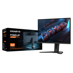 מסך שטוח Gigabyte M32UP EK 31.5 SS IPS 1ms 4K UHD 160Hz KVM HDR400