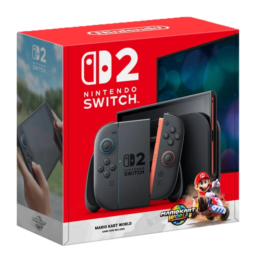 90902-701-89 Nintendo Switch 2 – קונסולת משחק ניידת בגרסת Mario World