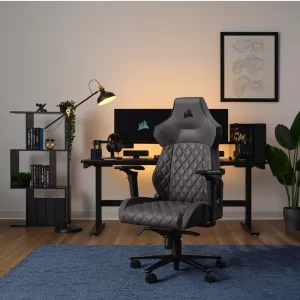 כיסא גיימינג בד אפור CORSAIR TC500 LUXE Shadow 90904-100-53