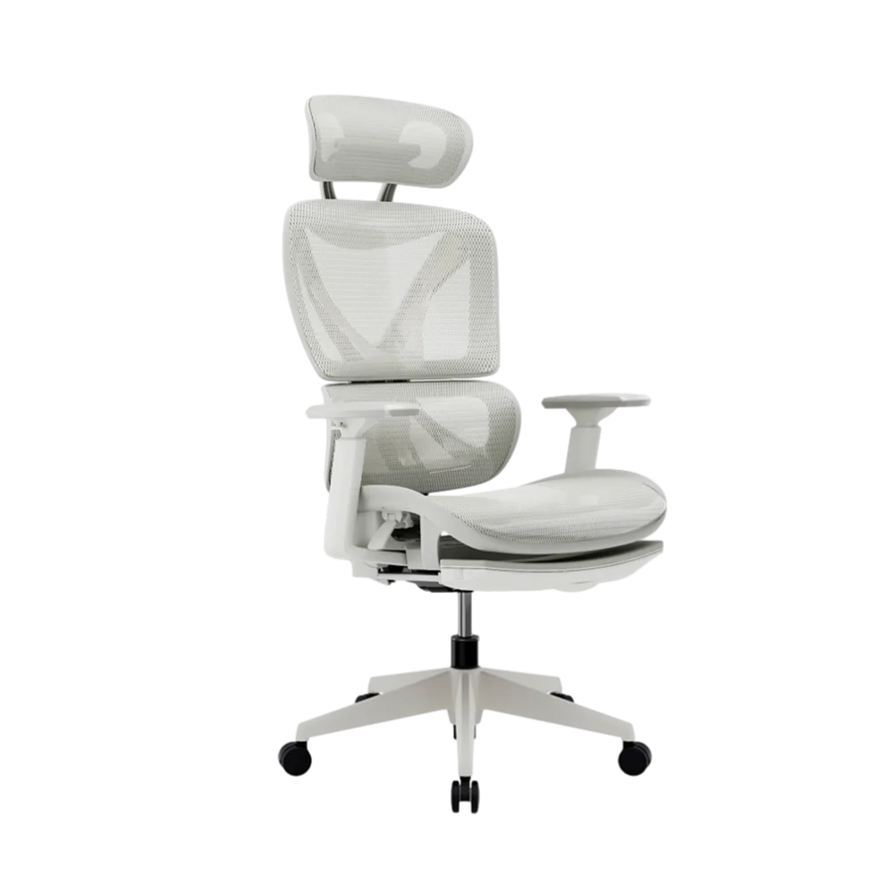 כיסא מנהלים ארגונומי בצבע אפור עם מסגרת אפורה דגם MWMS200 מבית MIRACASE 91000-002-19