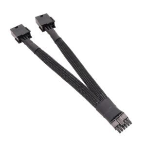 כבל  Video Card 12VHPWR PCIe 5.0 12 Pin to Dual GPU PCIE 8-Pin