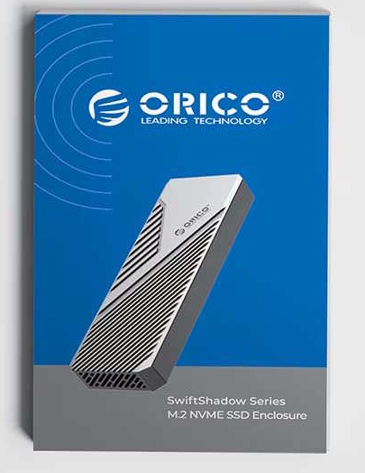 ORICO CNM2-U4 USB4 40Gbps Enclosure NVME Enclosure (Aluminum), Thunderbolt 3/4 Compatible מארז