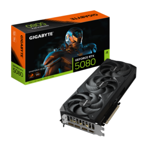 כ.מסך GIGABYTE GeForce GV-N5080WF3OC-16GD RTX 5080 WINDFORCE OC SFF 16G
