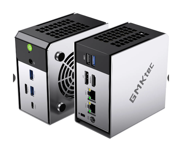 מחשב נייח קטן GMK-M8 R5 PRO 6650H 16GB DDR5 512 NVME WIN11 Pro  GMK-M8-16512