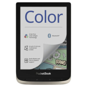 ספר אלקטרוני PocketBook 6" Color עם מסך צבעוני  pb633-n-ww