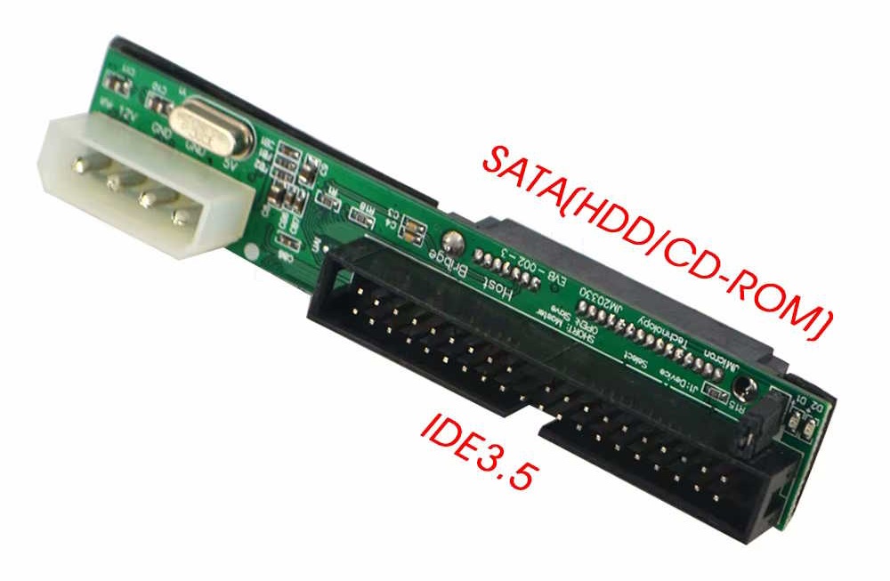 מתאם Sata to 3.5" IDE