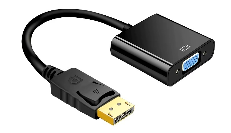 DisplayPort DP to VGA Adapter מתאם