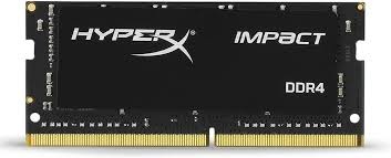 זיכרון לנייד KINGSTON  HyperX Impact HX426S15IB2/8 8GB DDR4 2666MHz CL15 SODIMM מוצר משומש – תקין – 3 חודשי אחריות