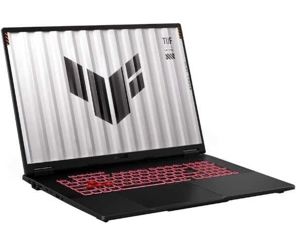 נייד ASUS TUF Gaming A18 fa808um-s8019 18 FHD 144R7-260 16GB 1TB NVME RTX5060 IPS DOS 3Y