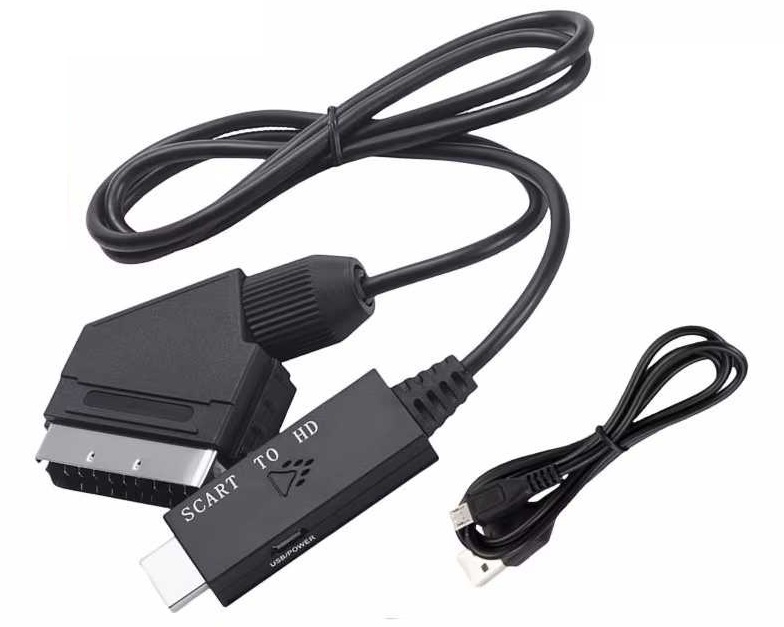 SCART to HDMI Converter Cable
