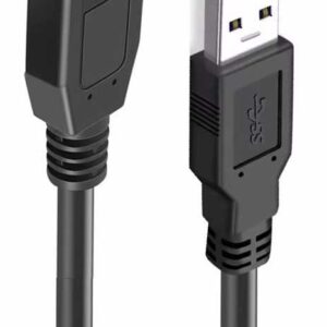 USB  3.0 A to Micro B Device male Cable 0.45M כבל