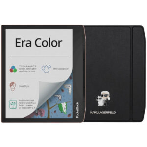 ספר אלקטרוני + כיסוי PocketBook 7" Era Color – Karl Lagerfeld עם מסך צבעוני  PB700K3-L-KL-WW
