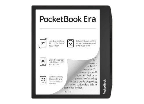 ספר אלקטרוני PocketBook 7" Era צבע כסף PB700-U-16-WW