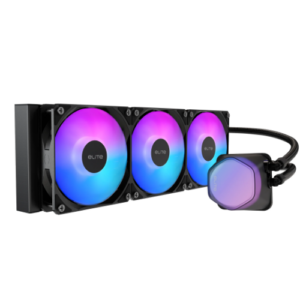 קירור נוזלי משולש שחור Cooler Master Elite Liquid 360 ARGB ELW-D36M-A21DA-R1