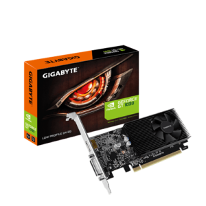 כרטיס מסך Gigabyte GT 1030 2GB DDR4 DVI HDMI Low Profile GV-N1030D4-2GL