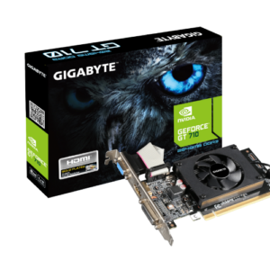 כרטיס מסך Gigabyte GT 710 2GB 2.0 VGA DVI HDMI Low Profile GV-N710D3-2GL 2.0